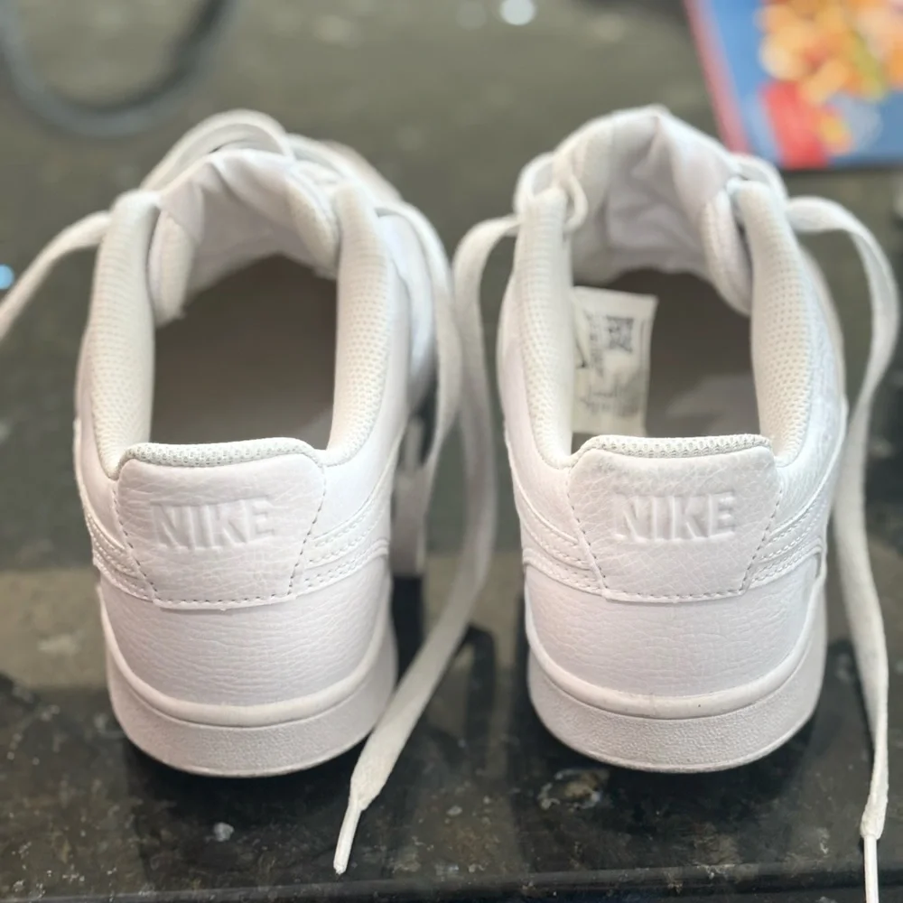 Nike Court Vision Low Sneakers - Women’s Size 6 - White - Picture 7 of 14